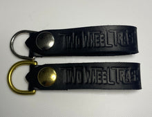 TWT Logo Leather Keychain